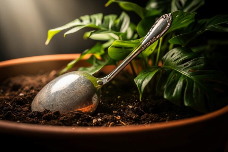 Ludzie wkładają stare łyżki do swoich doniczek, ogrodnicy tłumaczą po co